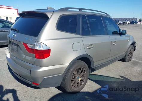 2008 BMW X3 3.0Si from USA, damaged, VIN WBXPC93428WJ12495